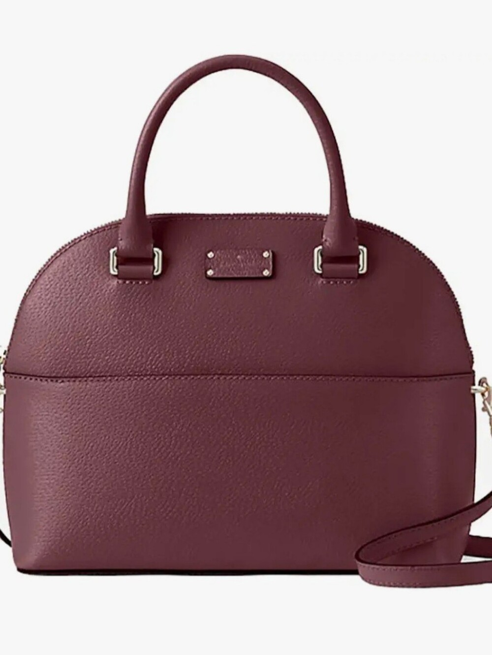 Kate Spade Grove Street Carli Leather Satchel Shoulder Crossbody Bag Good Cond